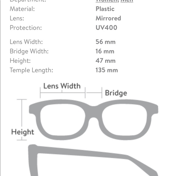 Sunglasses NWT plus microfiber pouch - Picture 3 of 3